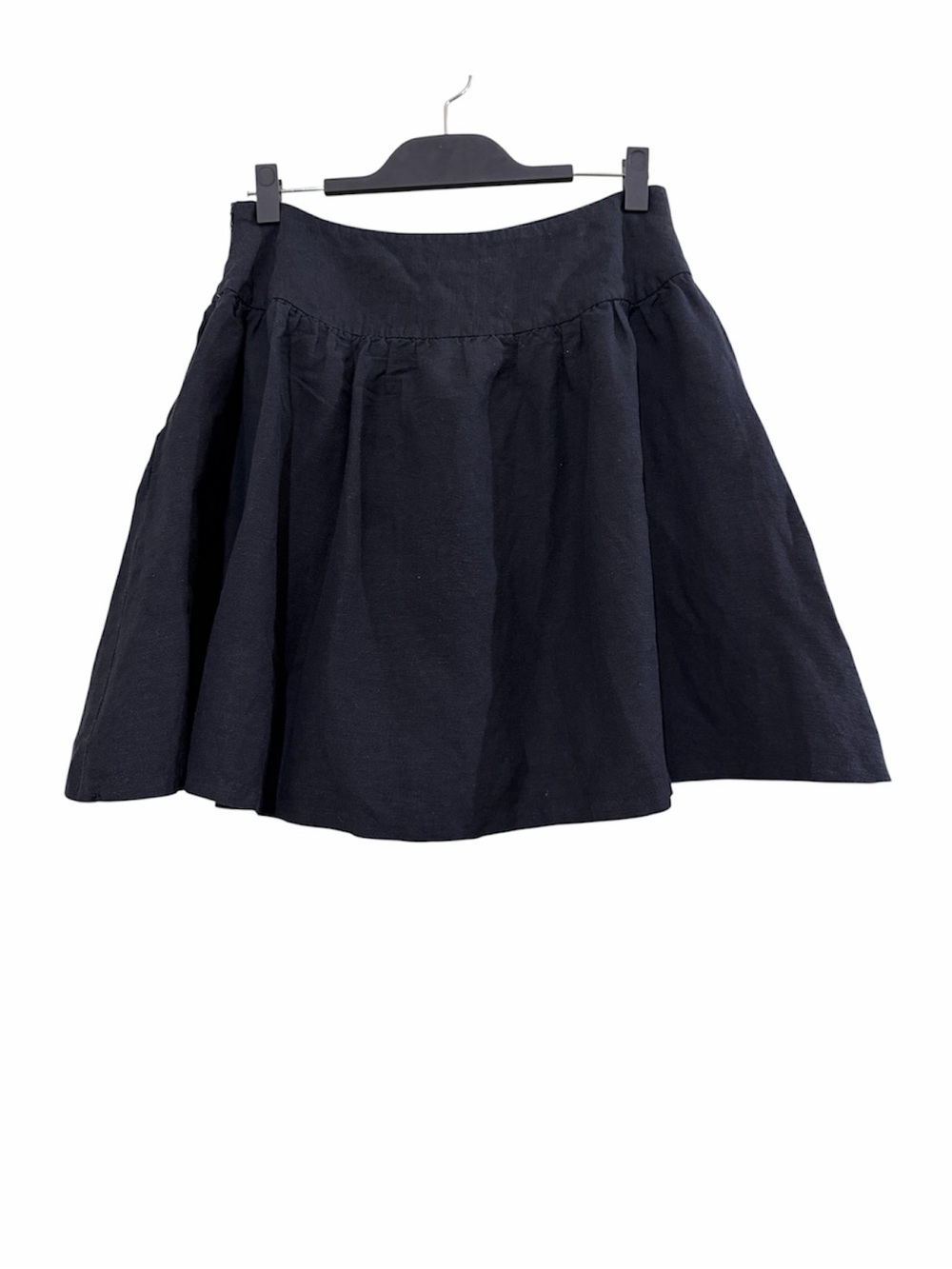 Larry Levine Black Circle Skirt